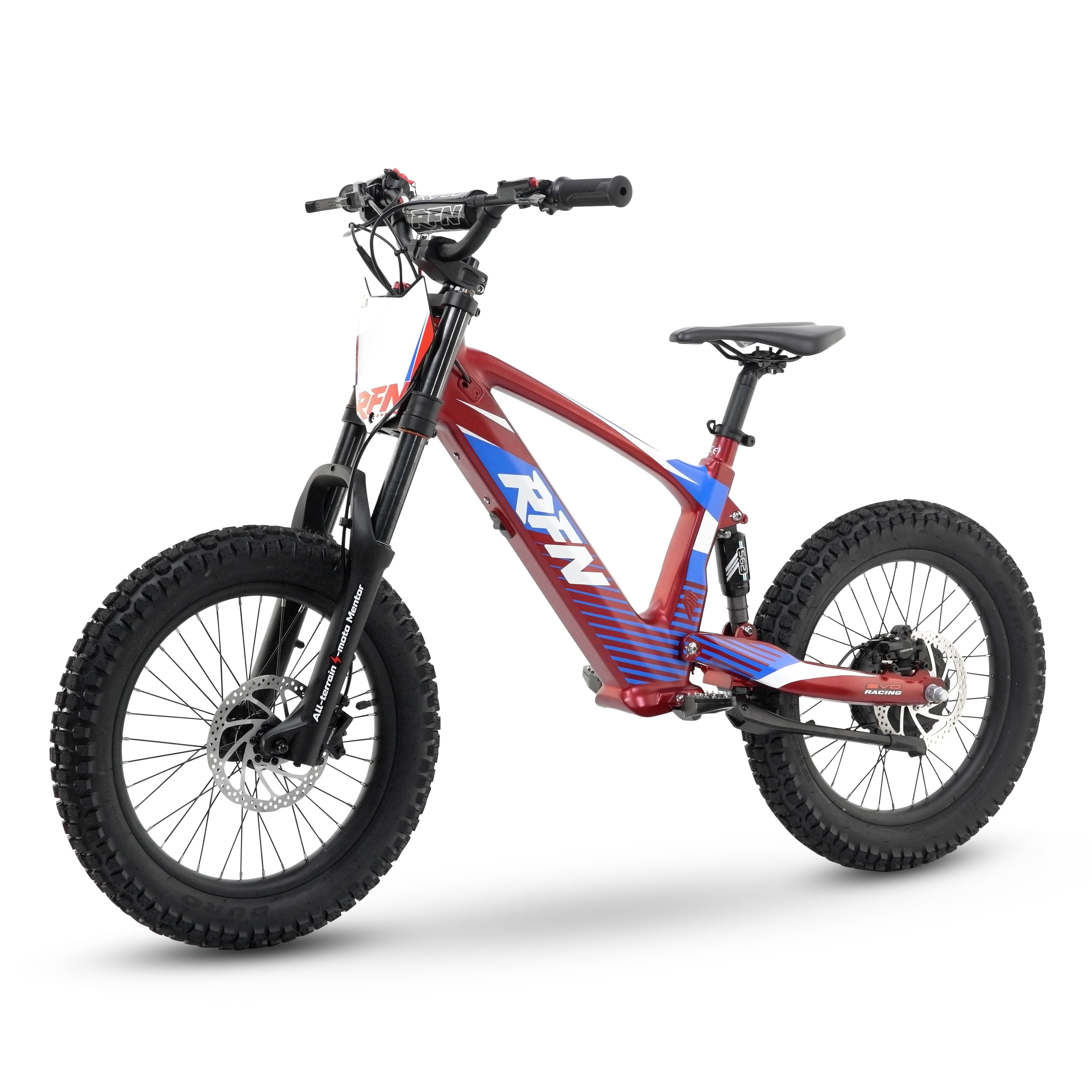 RFN  EVO RACING 18'' KIDS E-BIKE E-MOTO E-BMX 500W 36V 5AH BATTERY⚡⚡⚡