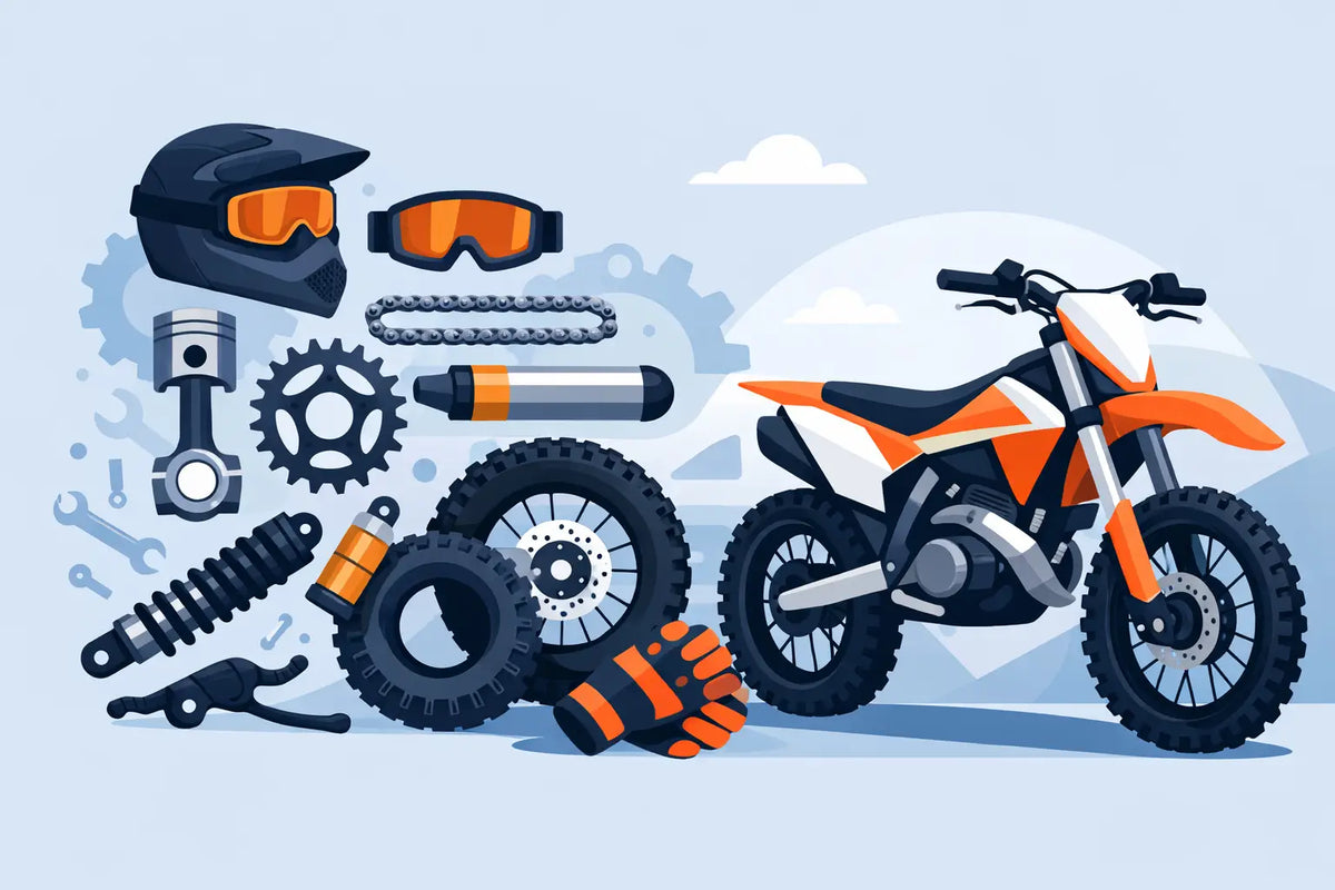 Dirt Bike Parts That Keep Your Ride Ready