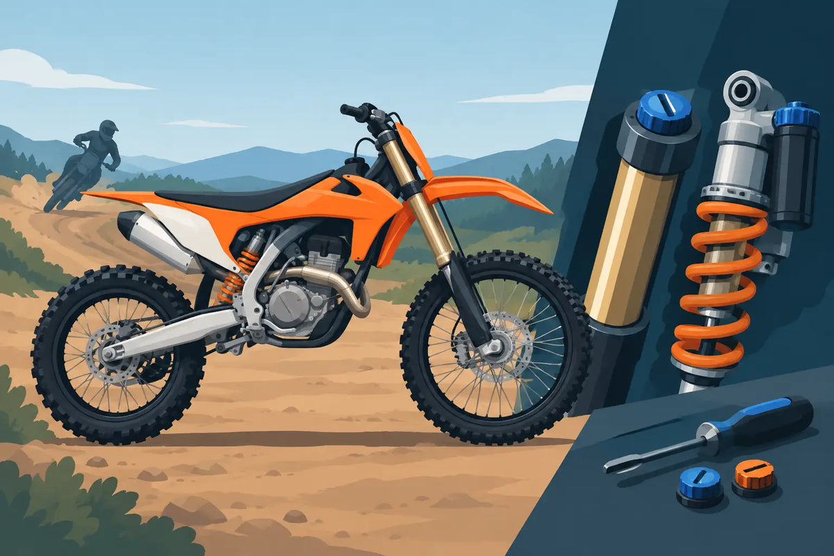 Dirt Bike Suspension Set-Up for Real Riding