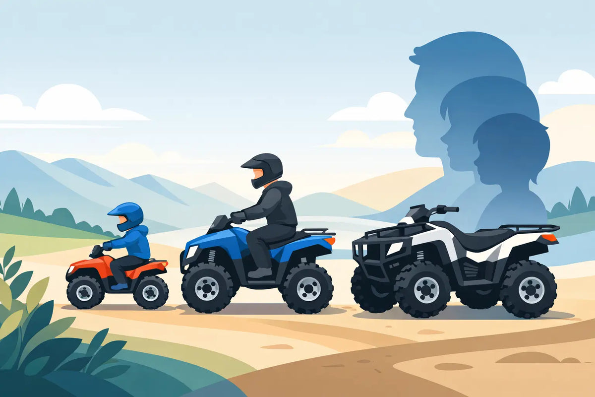 What Size Quad Bike Is Right for Your Rider?
