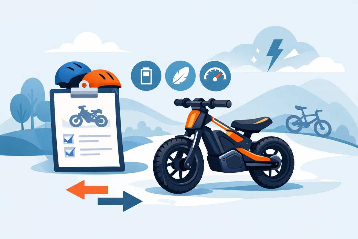 How to Choose a Kids Electric Balance Bike