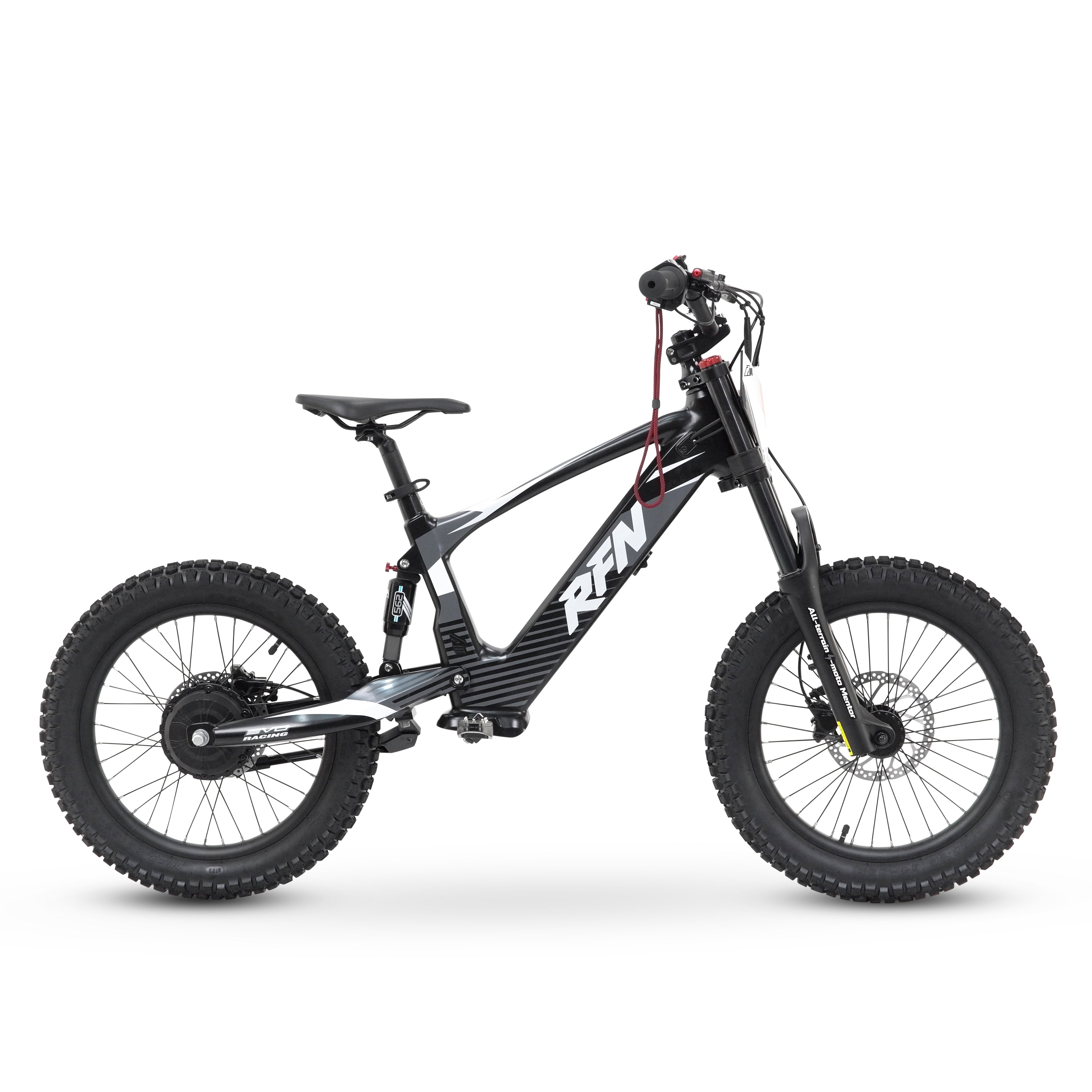 2025 APOLLO RFN  EVO RACING 18'' KIDS E-BIKE E-MOTO E-BMX 500W 36V 5AH BATTERY⚡⚡⚡